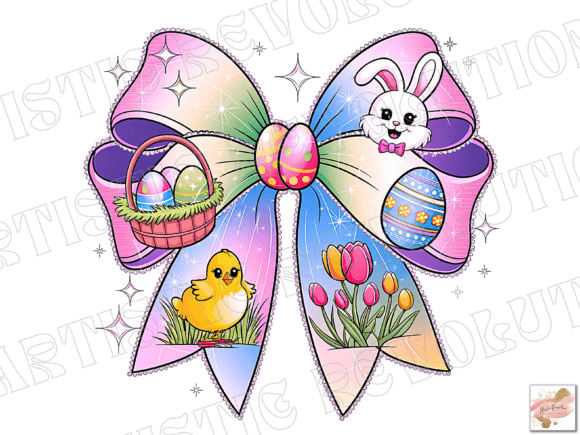 Coquette Easter Bow Png: A Versatile Design Asset