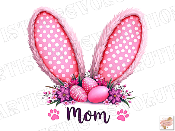 Elevate Spring Designs with Coquette Easter PNGs