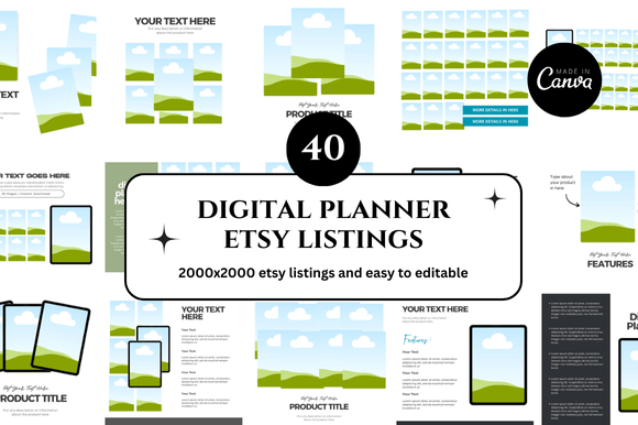 Elevate Your Etsy Shop with Canva Mockups