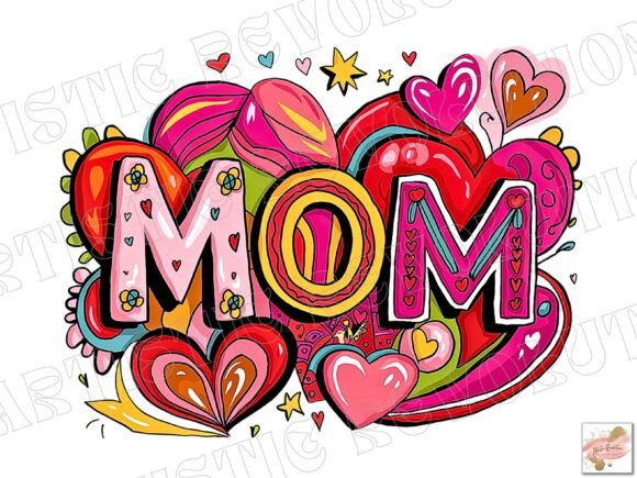 Mom PNG Valentine Png Valentines Mama Design Assets