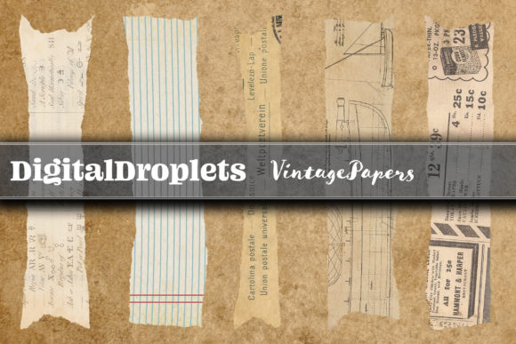 Vintage Papers Washi Tape: 180 Designs for Modern Projects
